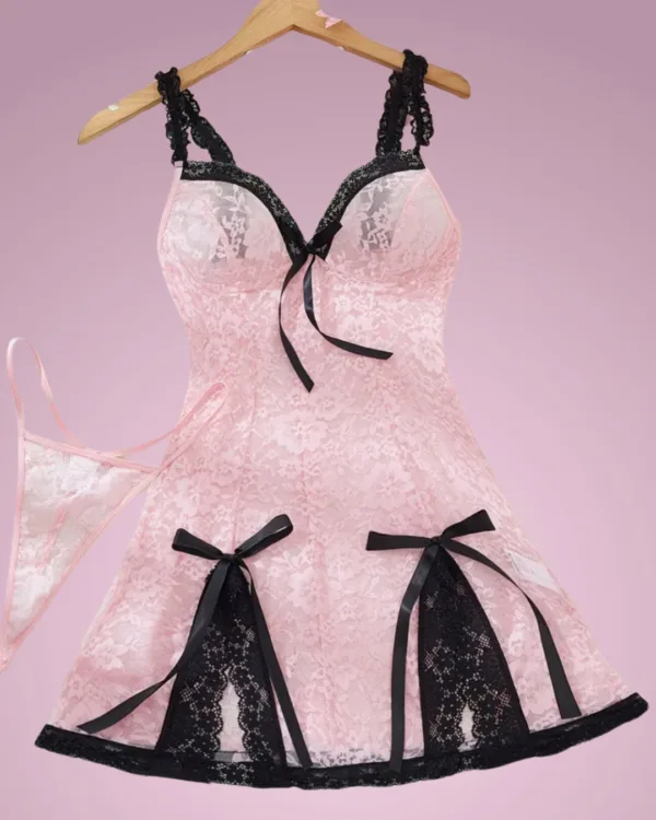 Babydoll Rosado XL