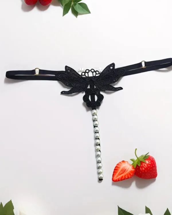 Hilo Mariposa Perlas L