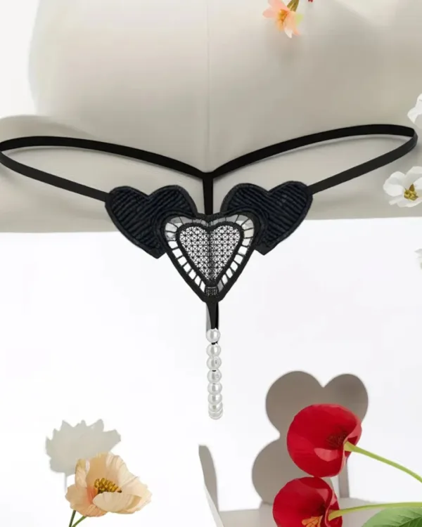Hilo Corazón Perlas L